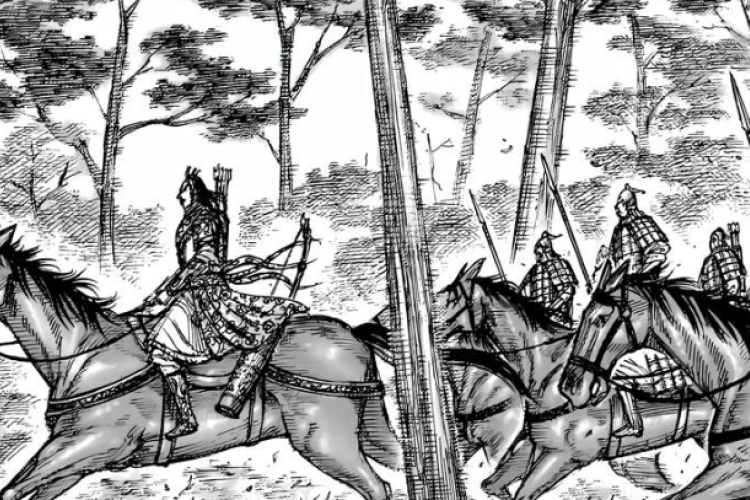 Lecture En Ligne Manga Kingdom Chapitre 857 VF FR Scan, RAW! La Chasse au Commandant Ri Shin