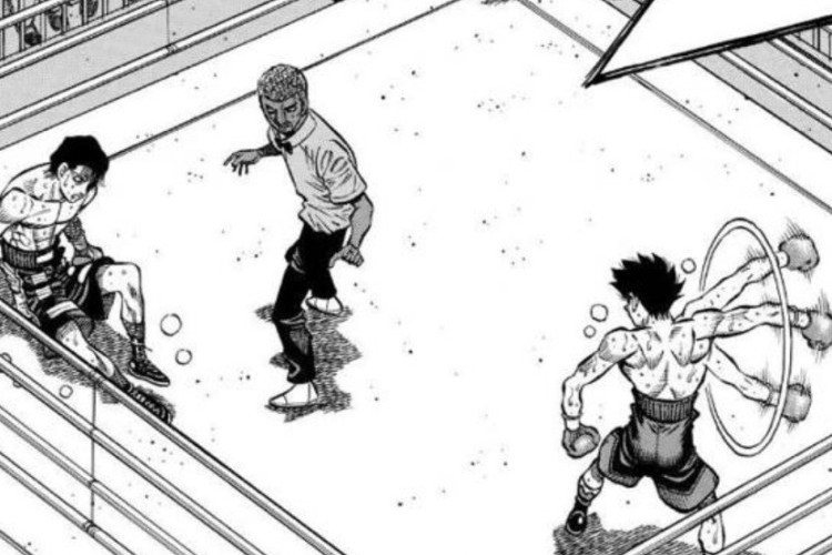 Lecture En Ligne Manga Hajime no Ippo Chapitre 1516 Scan VF FR, Le Coup de Grâce