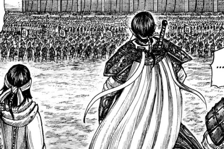 Ministre Emmène Piao au Palais Royal, Lien Manga Kingdom Chapitre 884 en Scan FR