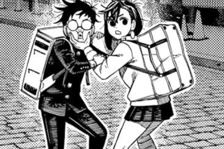 Lecture En Ligne Manga Dandadan Chapitre 216 Scan VF FR, L'attaque d'une Bande de Créatures Étranges