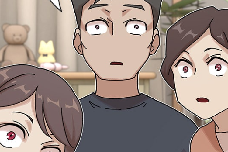 Lisez Sous les yeux du génie Webtoon Chapitre 13 FR VF Scan, La famille est curieuse de savoir ce qui s'est passé