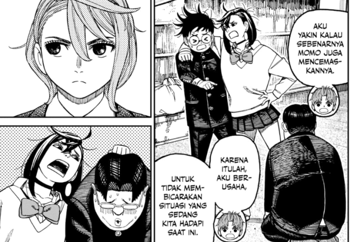 Spoilers du Manga Dandadan Chapitre 215 en Français, La querelle recommence !