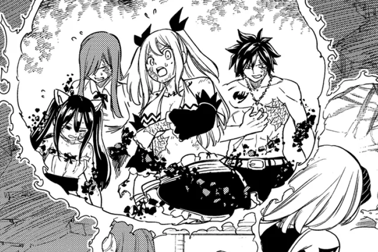 Lien du Manga Fairy Tail: 100 Years Quest Chapitre 196 FR Scan, Combattre un monstre puissant